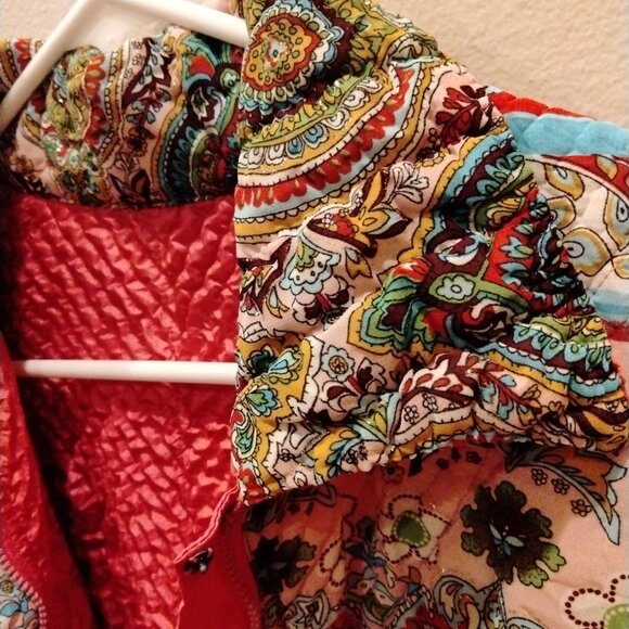 Paisley/flowered Reversible Ubu jacket - Picture 3 of 12